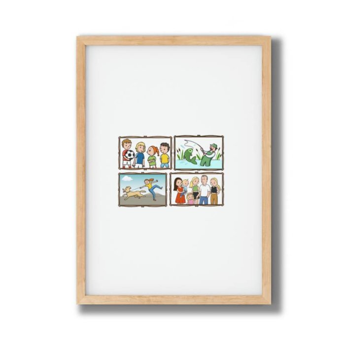Obdélník 50×70 cm - foto na šířku
