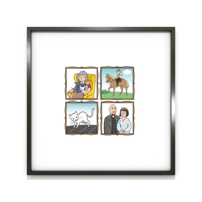 Čtverec 40×40 cm - foto do čtverce