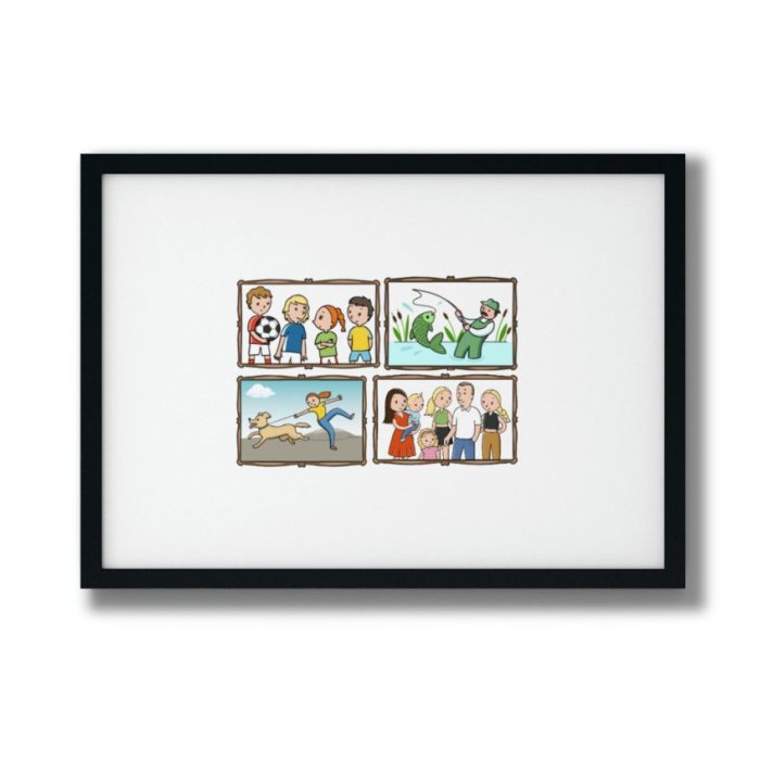Obdélník 70×50 cm - foto na šířku