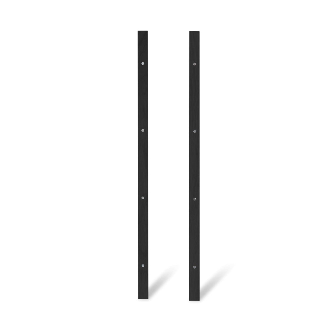 Magnetický dřevěný závěs na fotky, 31 cm, černý