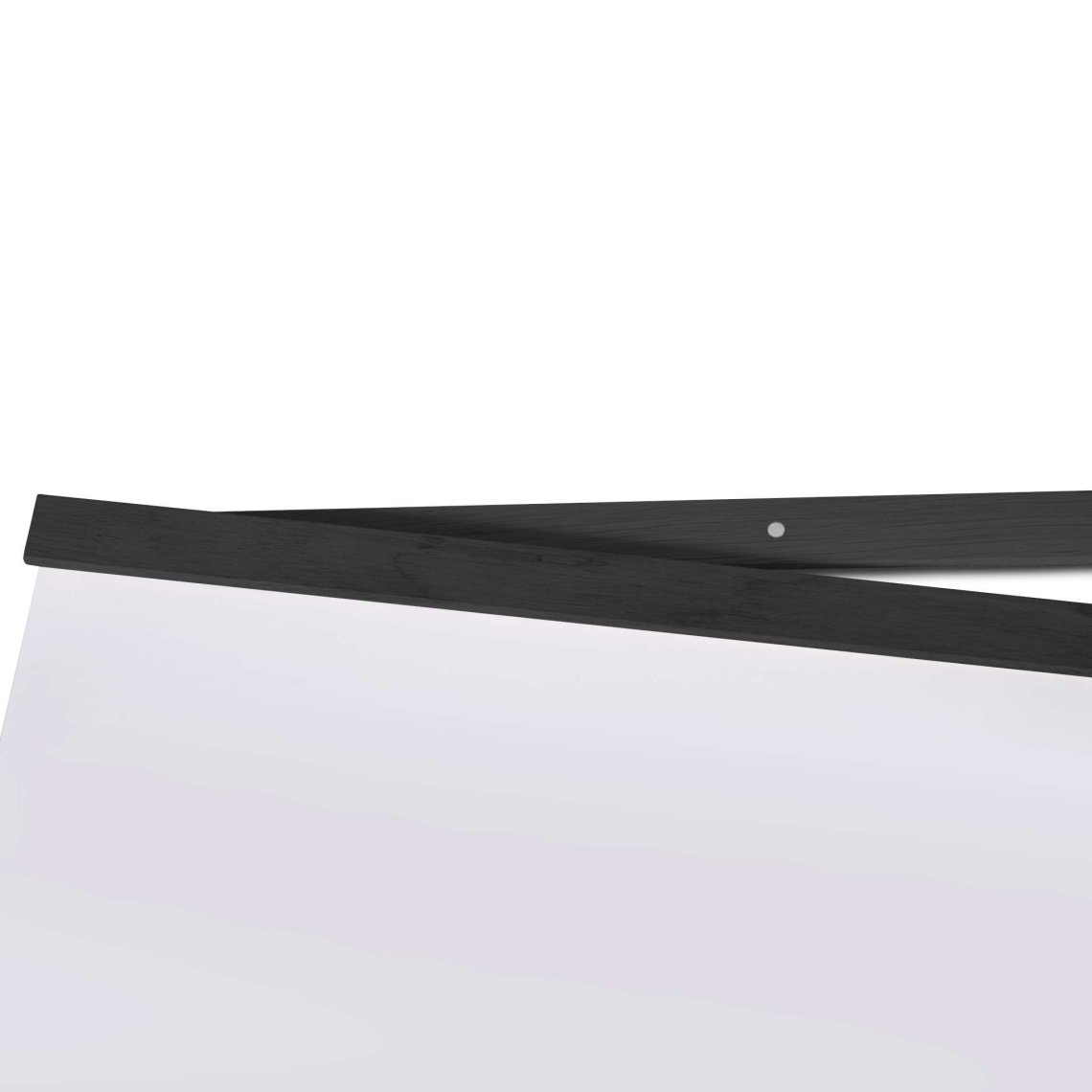 Magnetický dřevěný závěs na plakáty, 51 cm, černý