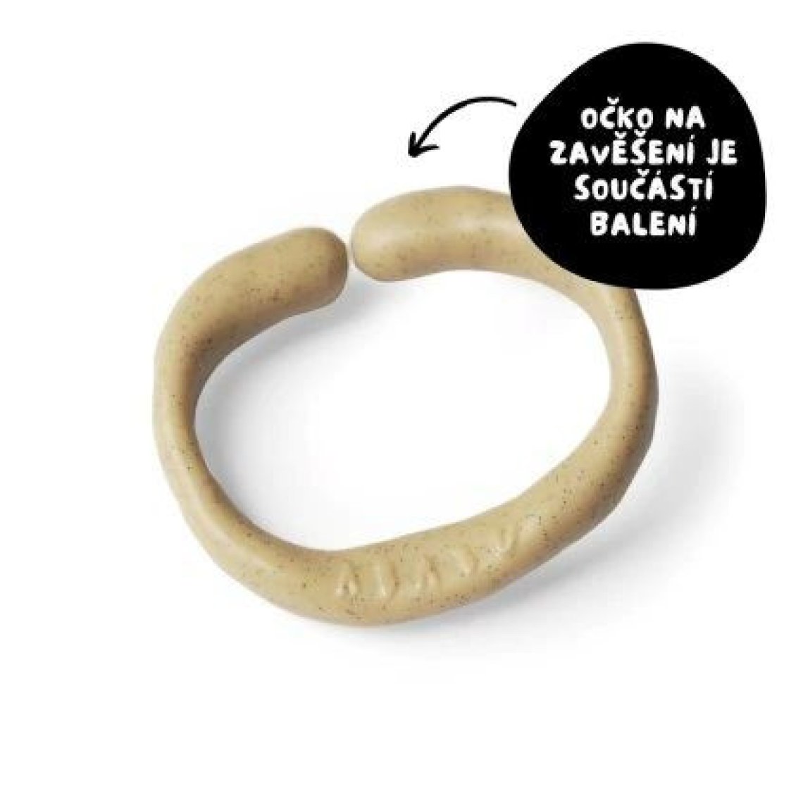 Šustík Medvěd - závěsná šustící hračka