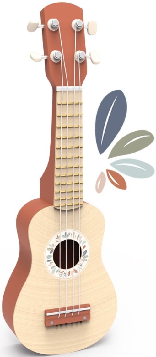 Dřevěný hudební nástroj Speedy Monkey - Ukulele