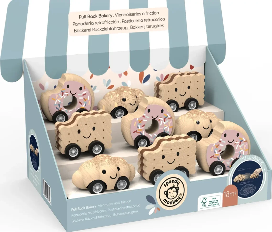 Natahovací autíčko - Donut