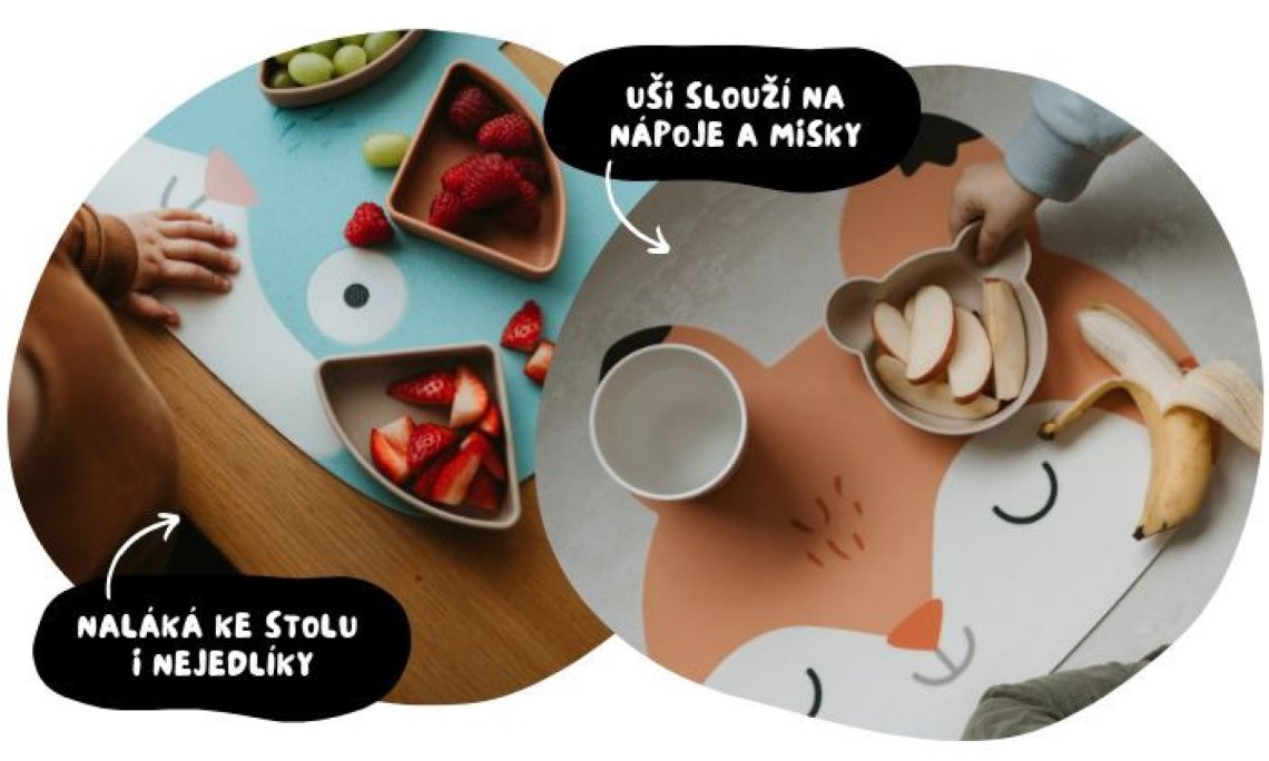 Dětské prostírání Kočička