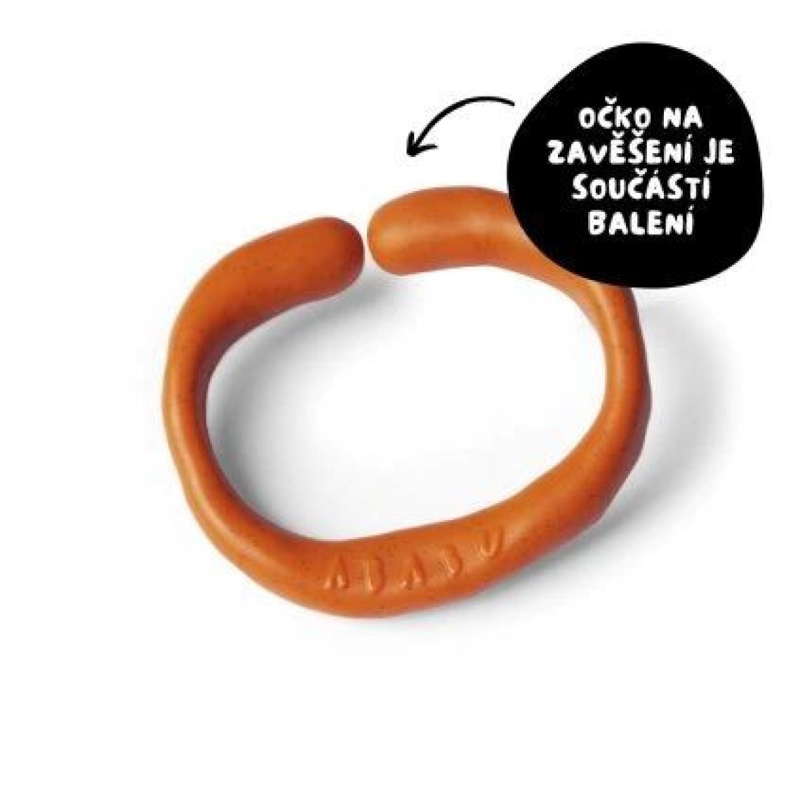 Chrastík Liška - hračka na kočárek