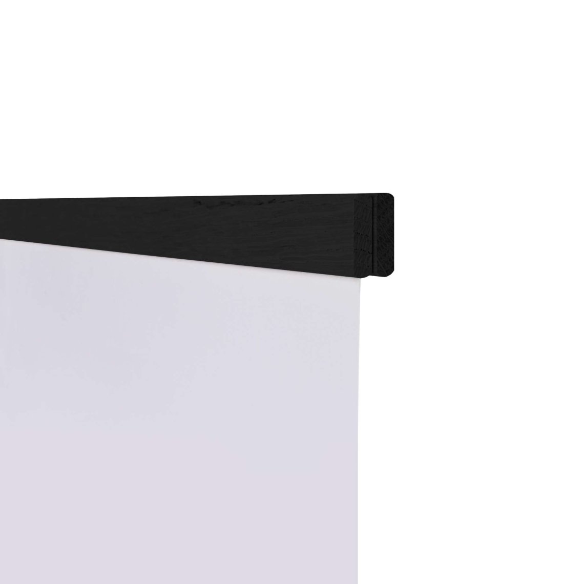 Magnetický dřevěný závěs na plakáty, 41 cm, černý