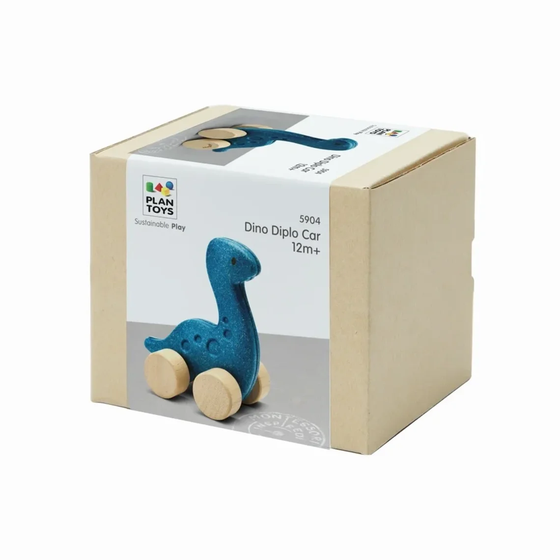 Dřevěné autíčko Dino Diplo