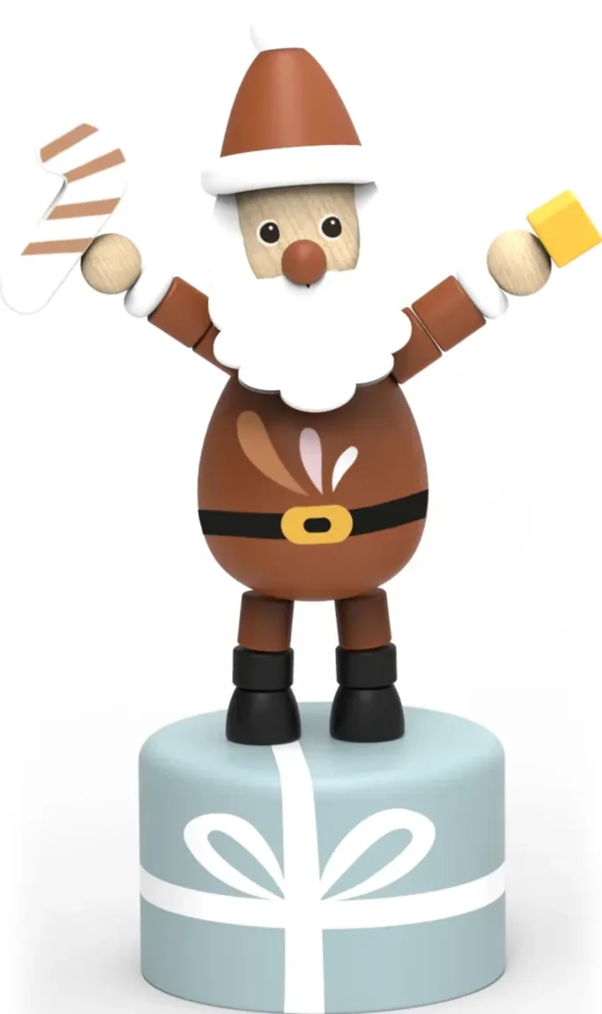 Vánoční mačkací figurka - Santa