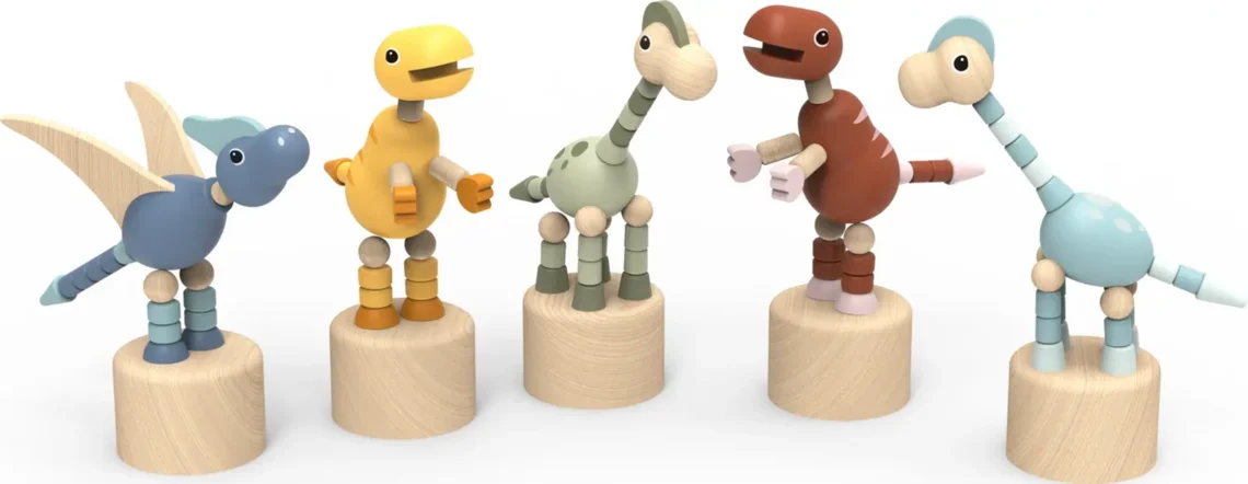 Mačkací figurka - Dinosaurus