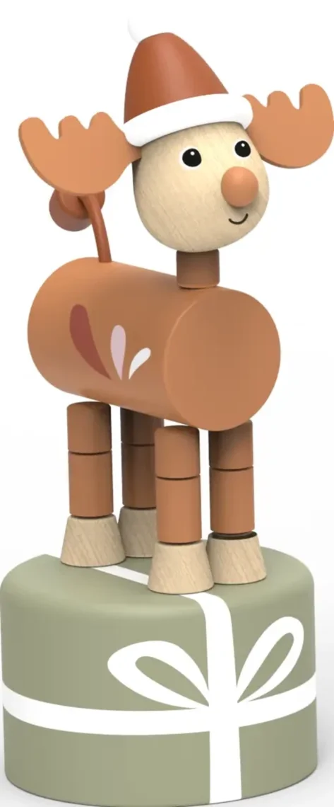 Vánoční mačkací figurka - Sob