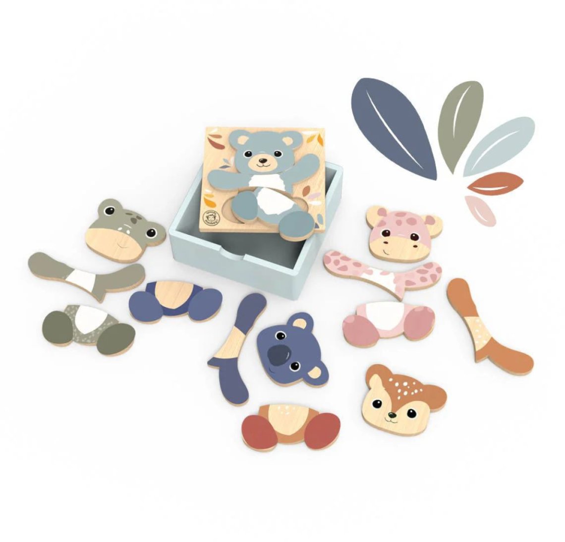 Mix & Match puzzle Speedy Monkey Dress up mix puzzle