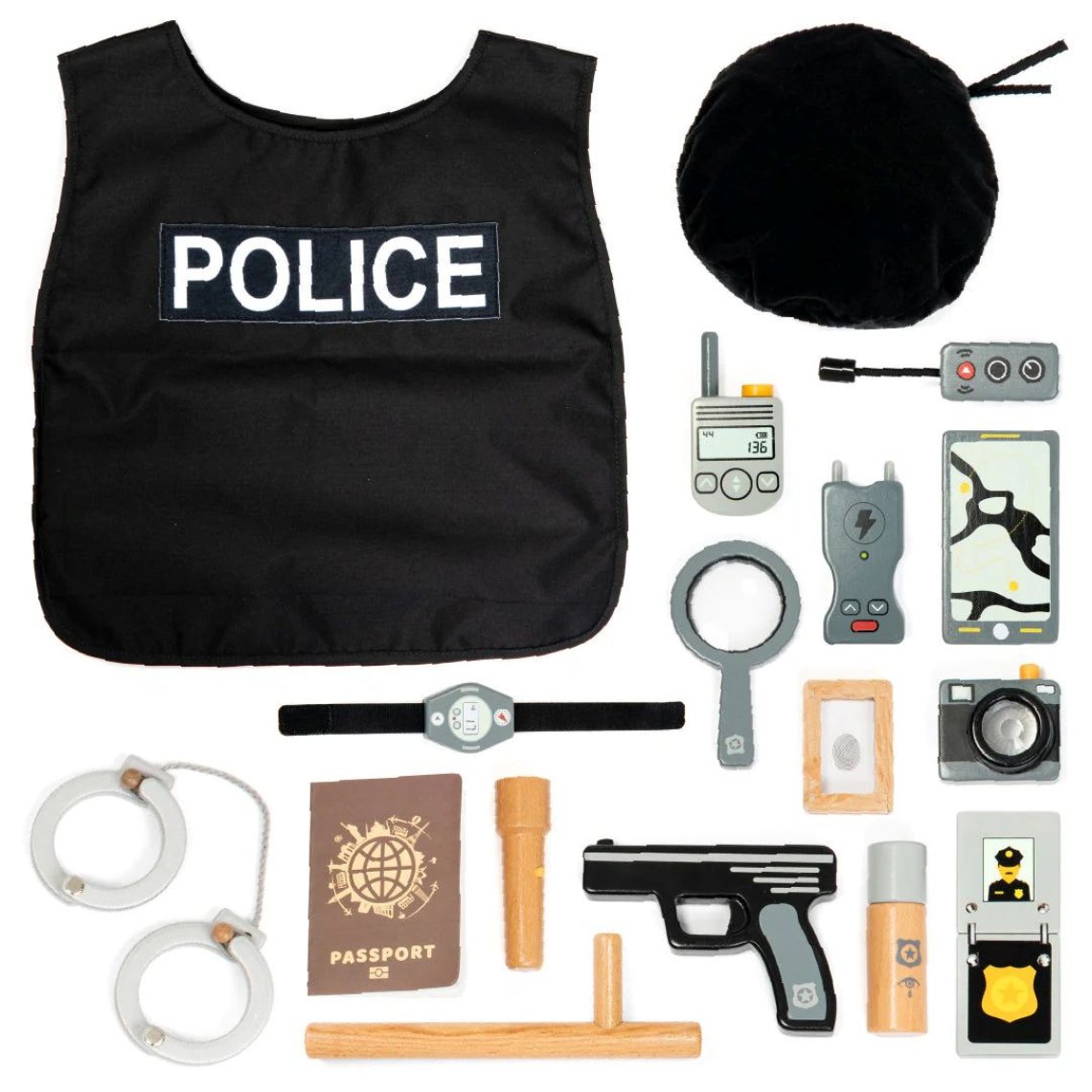 Policejní sada, 17 dílků