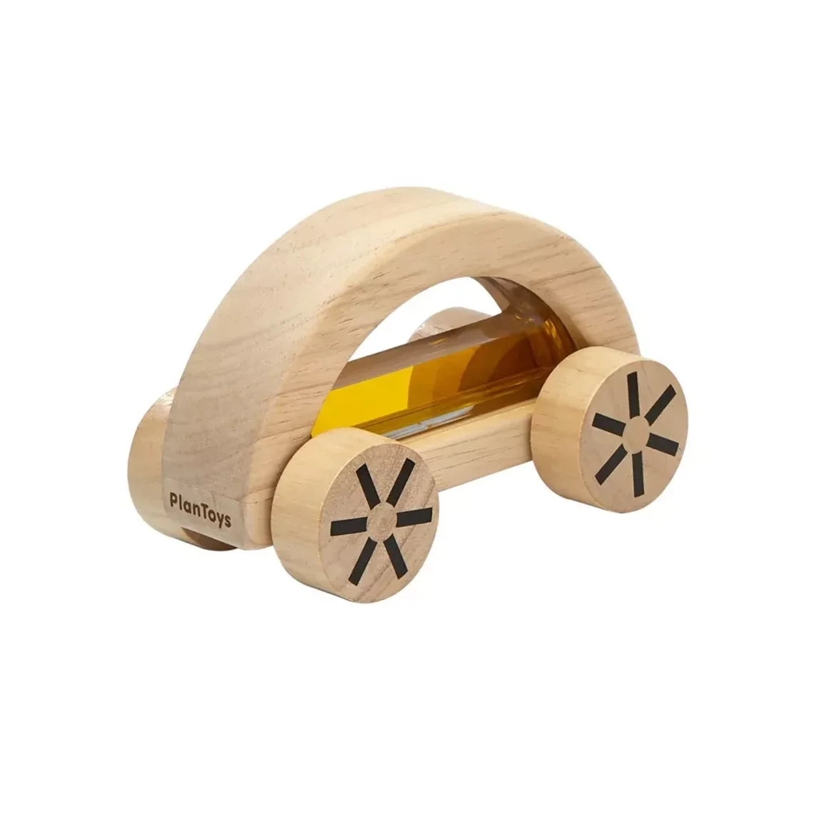 PlanToys Auto s vodou - žluté