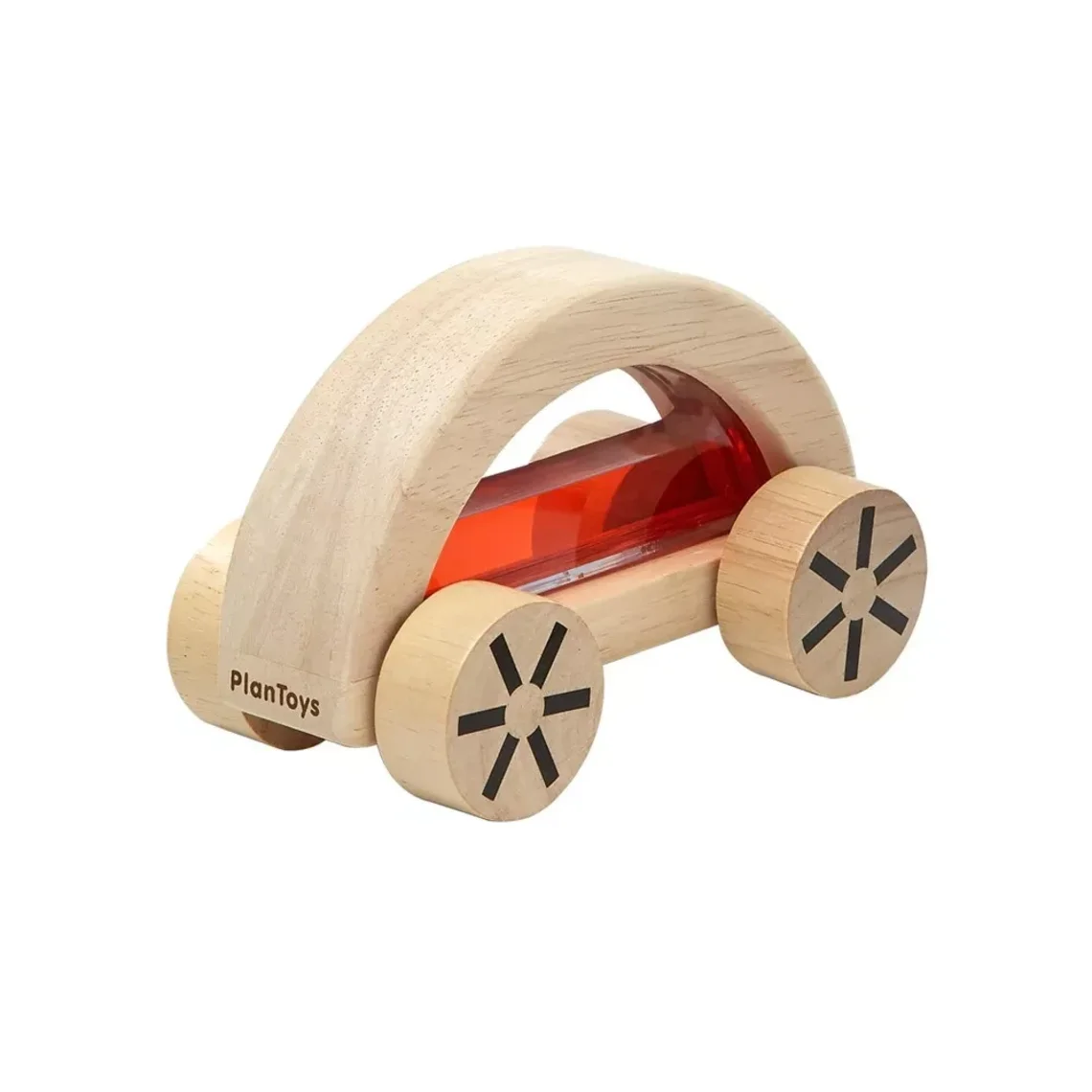 PlanToys Auto s vodou - červené